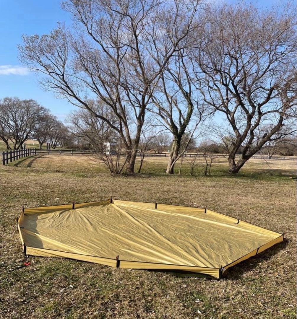 サバティカル　モーニンググローリー用全面バスタブ型グランドシート　きたじょう工房