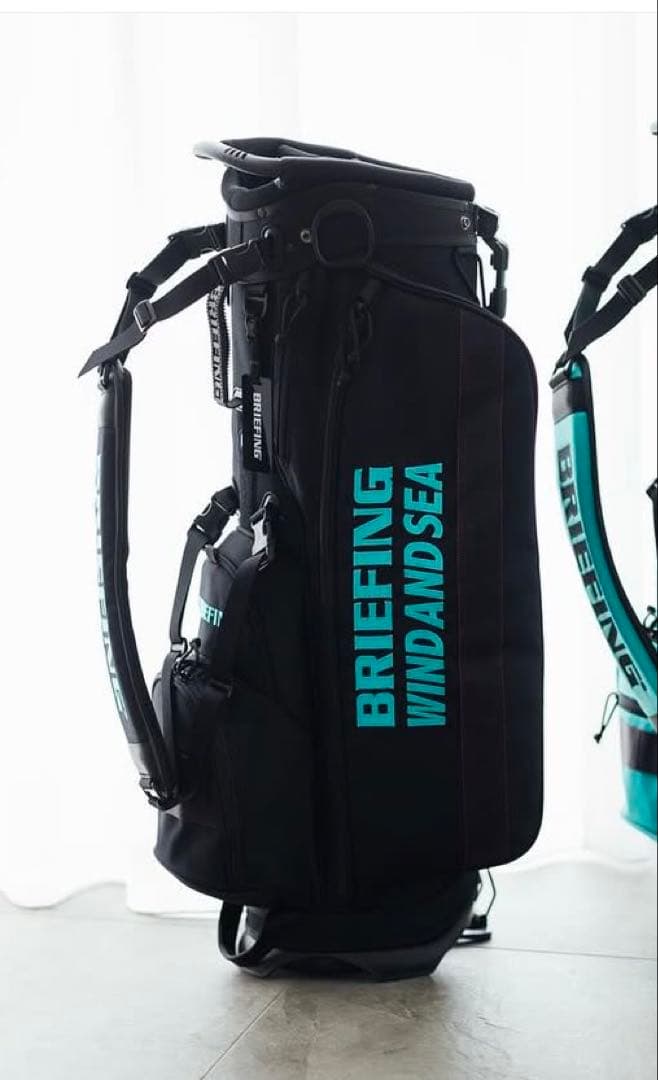 BRIEFING GOLF × WIND AND SEA スタンドバッグ