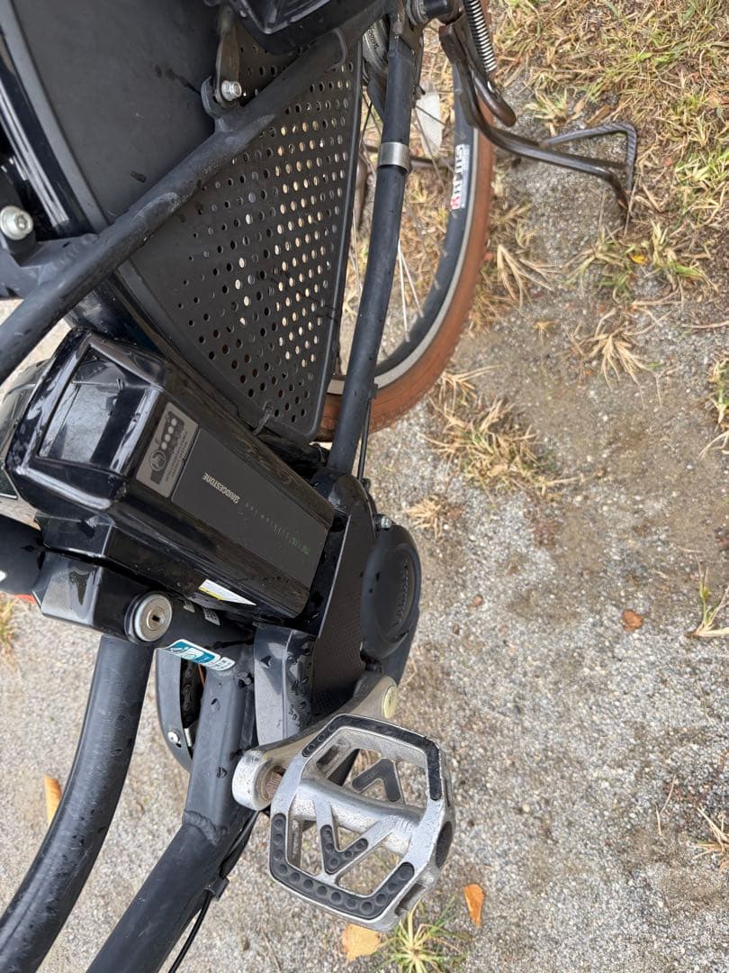 電動アシスト自転車 チャイルドシート付き ブラック