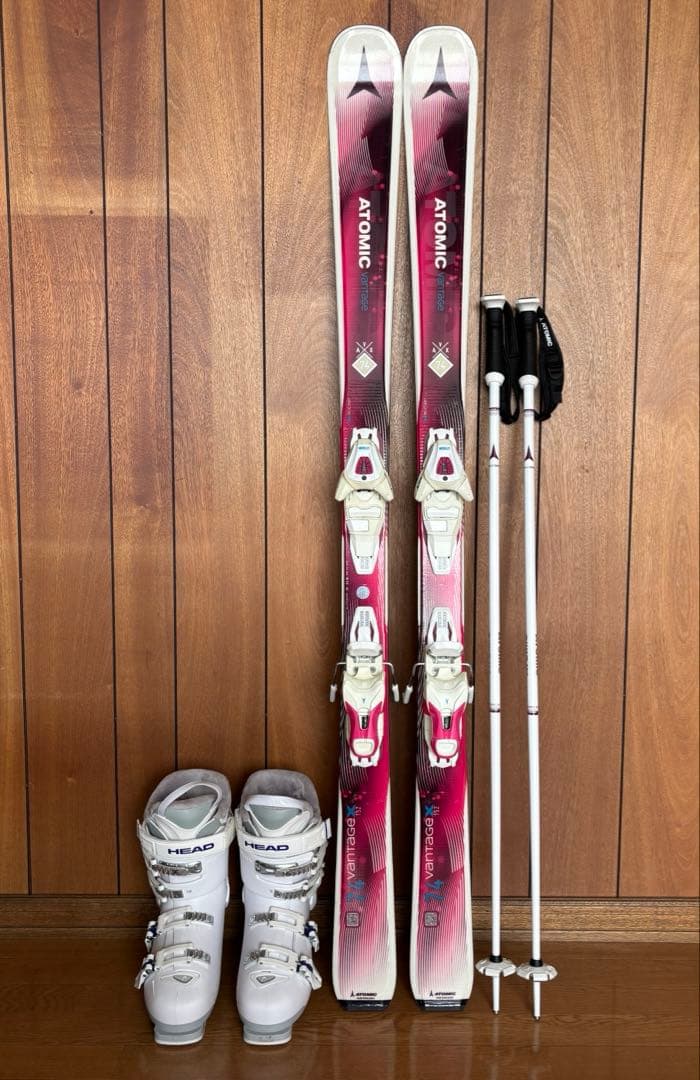 ATOMIC ガールズ　レディース　スキーセット　152cm