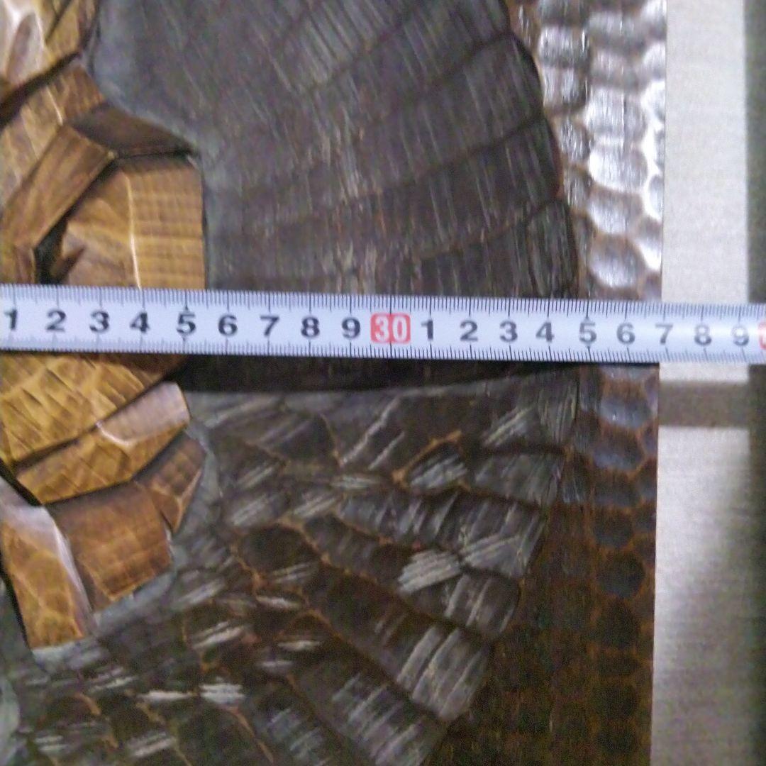 japan 木彫り上田農民美術 壁飾り