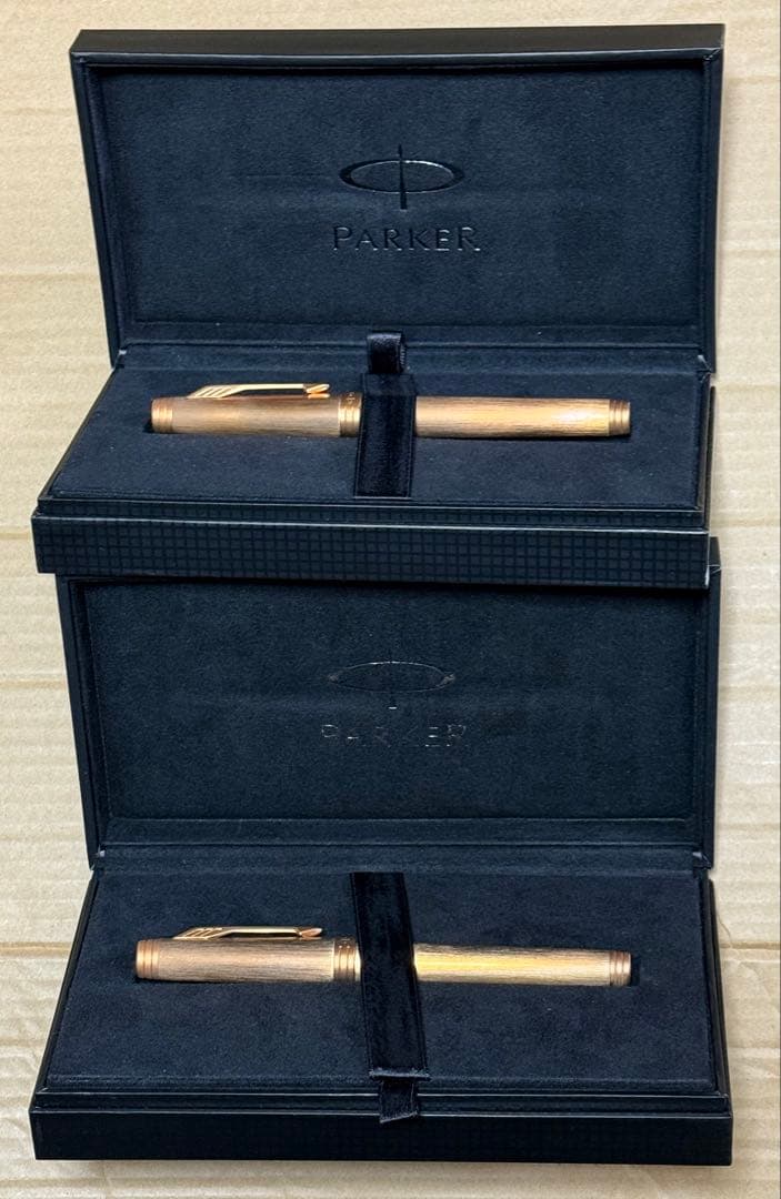 万年筆 パーカー プリミエ モノクローエディション ピンクゴールド F & M
