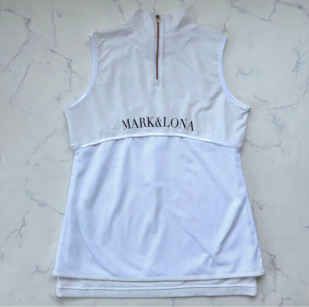 MARK&LONA レディース ゴルフスカート ホワイト