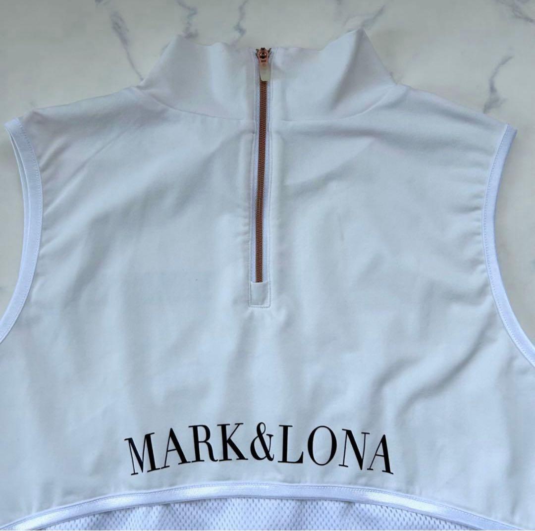 MARK&LONA レディース ゴルフスカート ホワイト