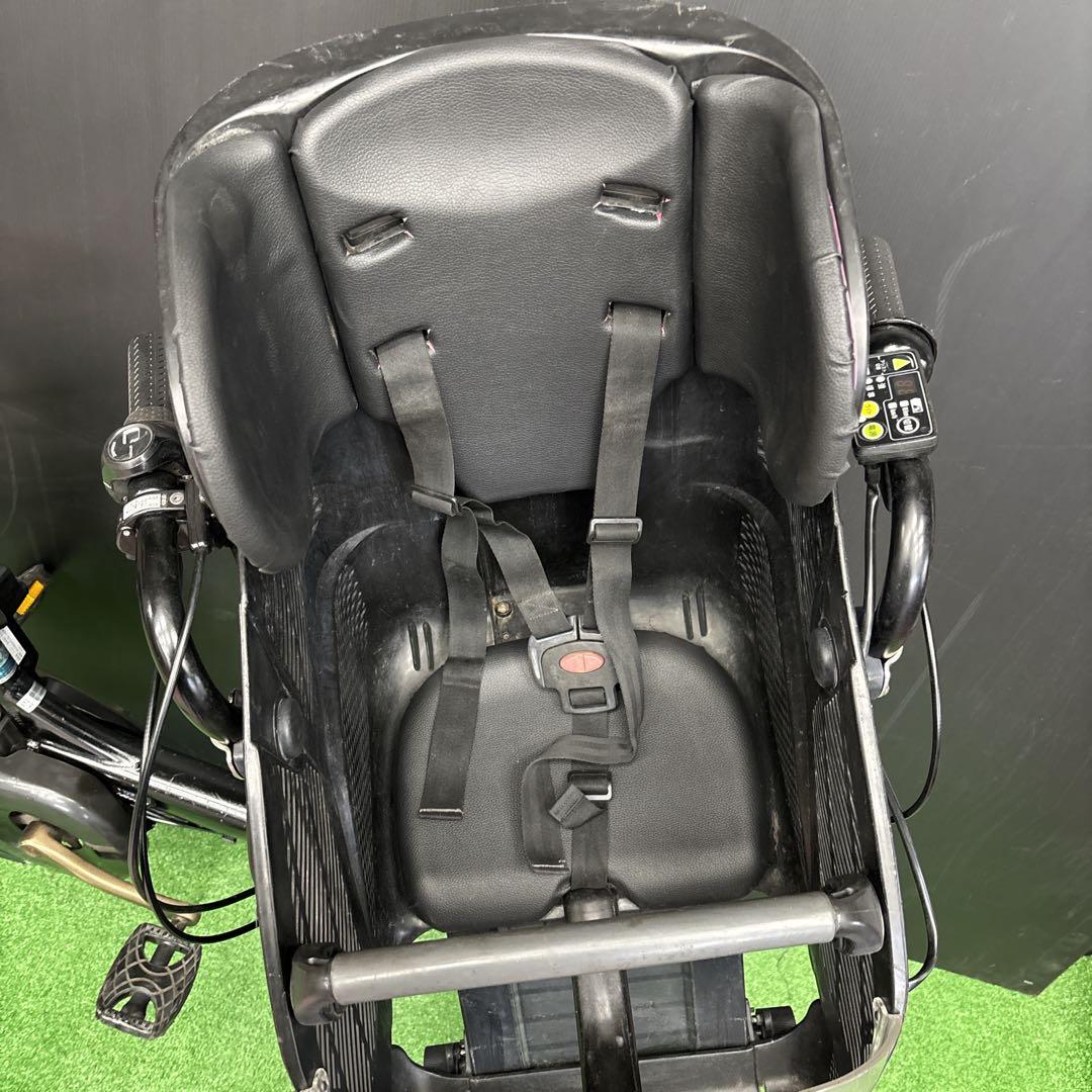 電動自転車 YAMAHA PAS kiss ブラック 3人乗り対応　62