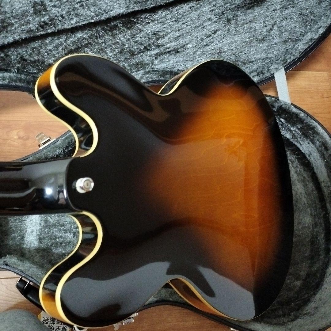 ハードケース付　Epiphone　DOT VS　美品EEシリアルgibson青島