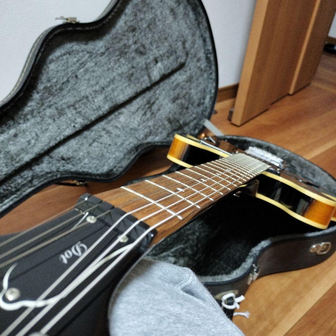 ハードケース付　Epiphone　DOT VS　美品EEシリアルgibson青島