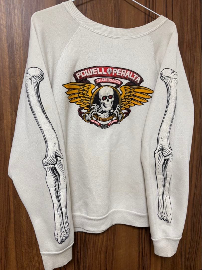 パウエル　80　powell　ヴィンテージ パウエルペラルタ　覗き袖プリ