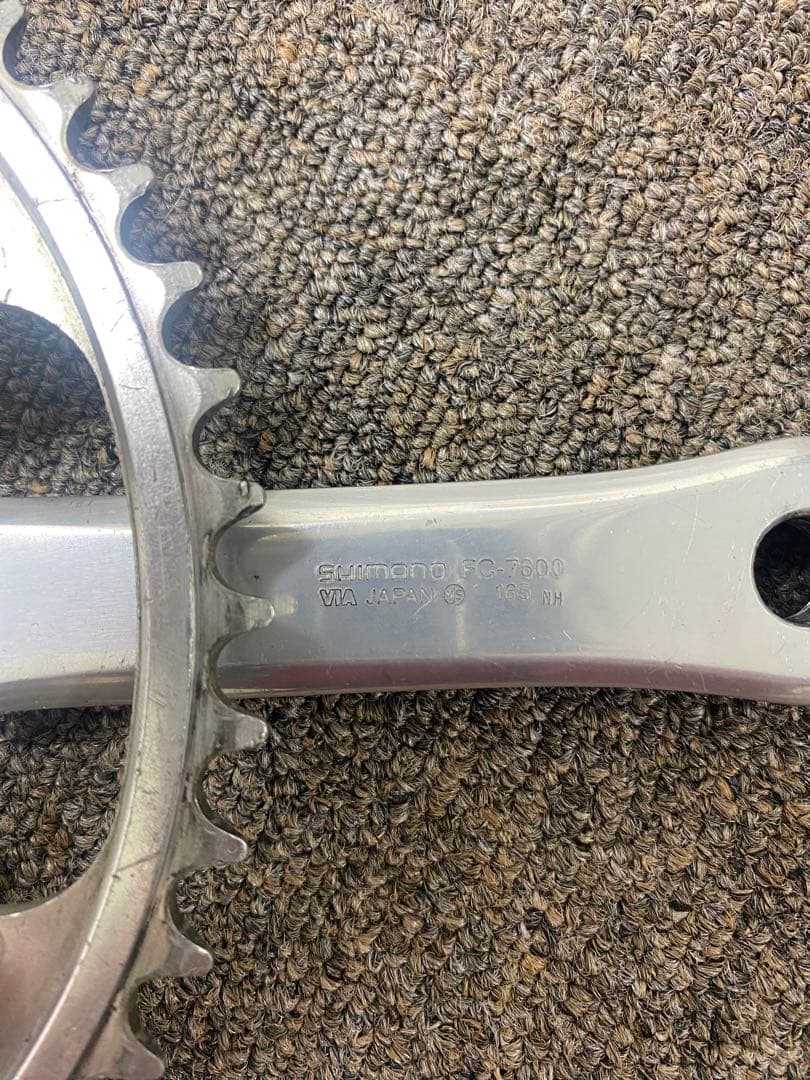 【165mm】njsデュラエース fc-7600 ピスト 競輪シングルスピード