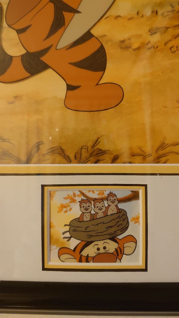 ✨️最終値下げ✨レア入手困難✨ディズニー セル画 ティガー✧*。オマケ付き✨