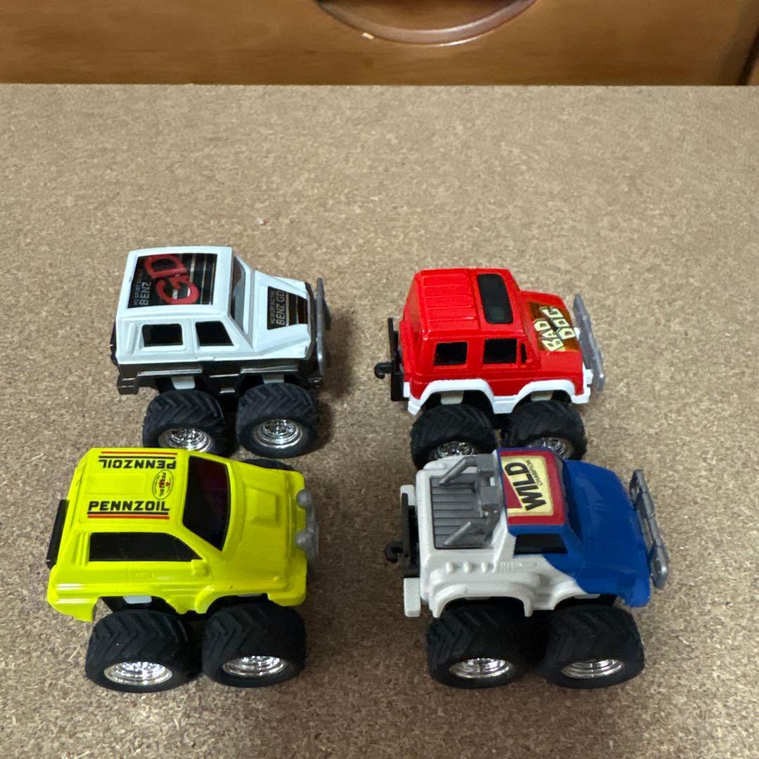 タカラ　チョロq ビックタイヤ4台セット　かんたろ