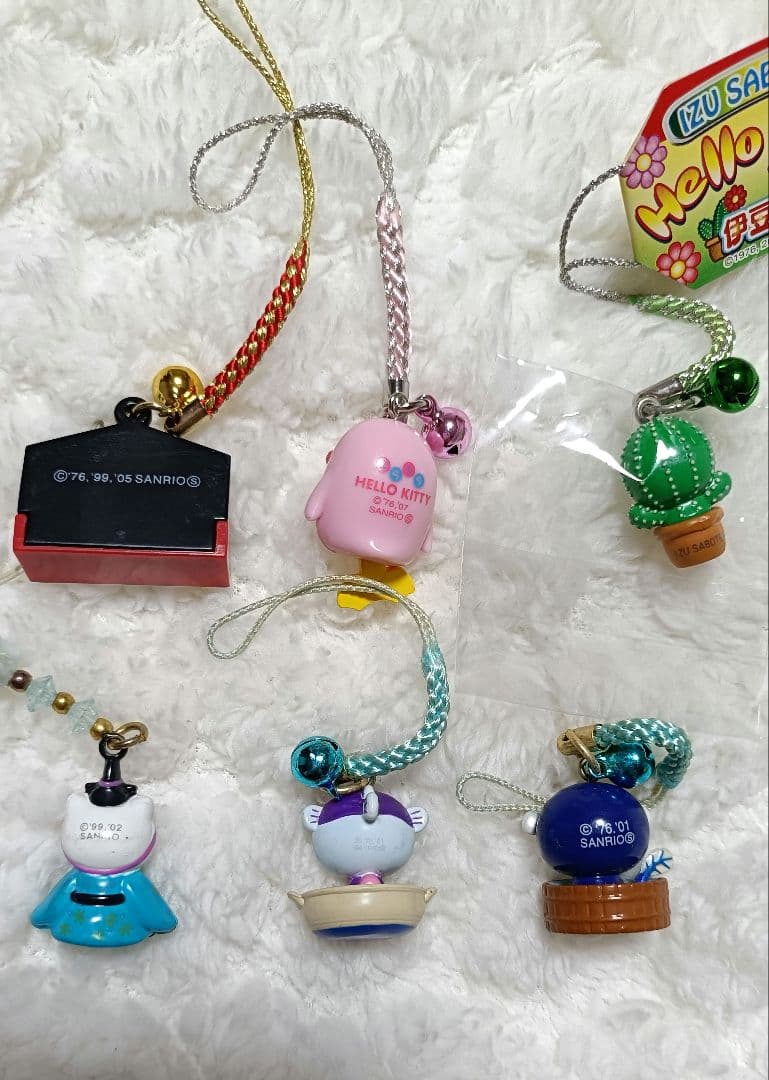 キティ　ハローキティ　値付け　ご当地限定　ストラップ　まとめ売り　サンリオ　レア