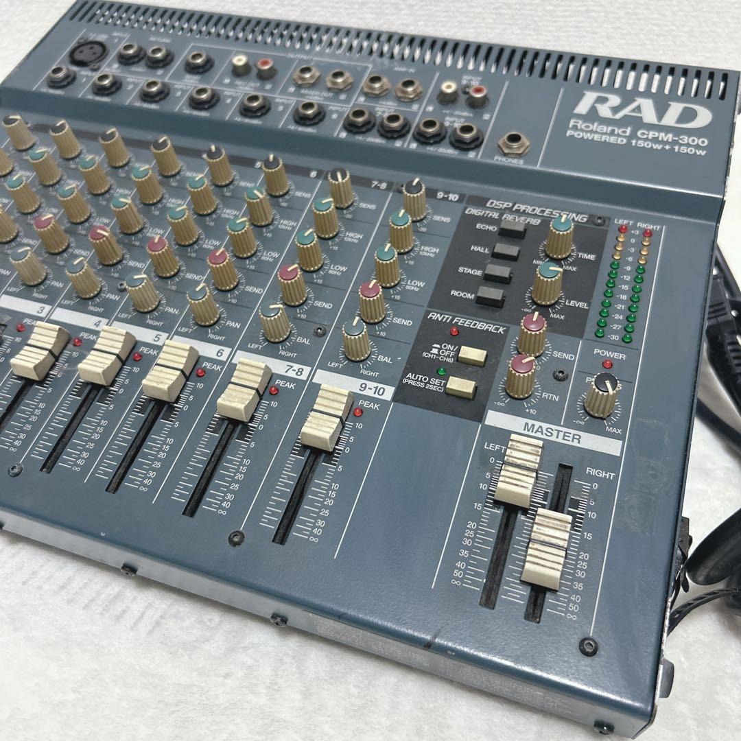 ✨動作品✨Roland RAD CPM-300 パワードミキサー