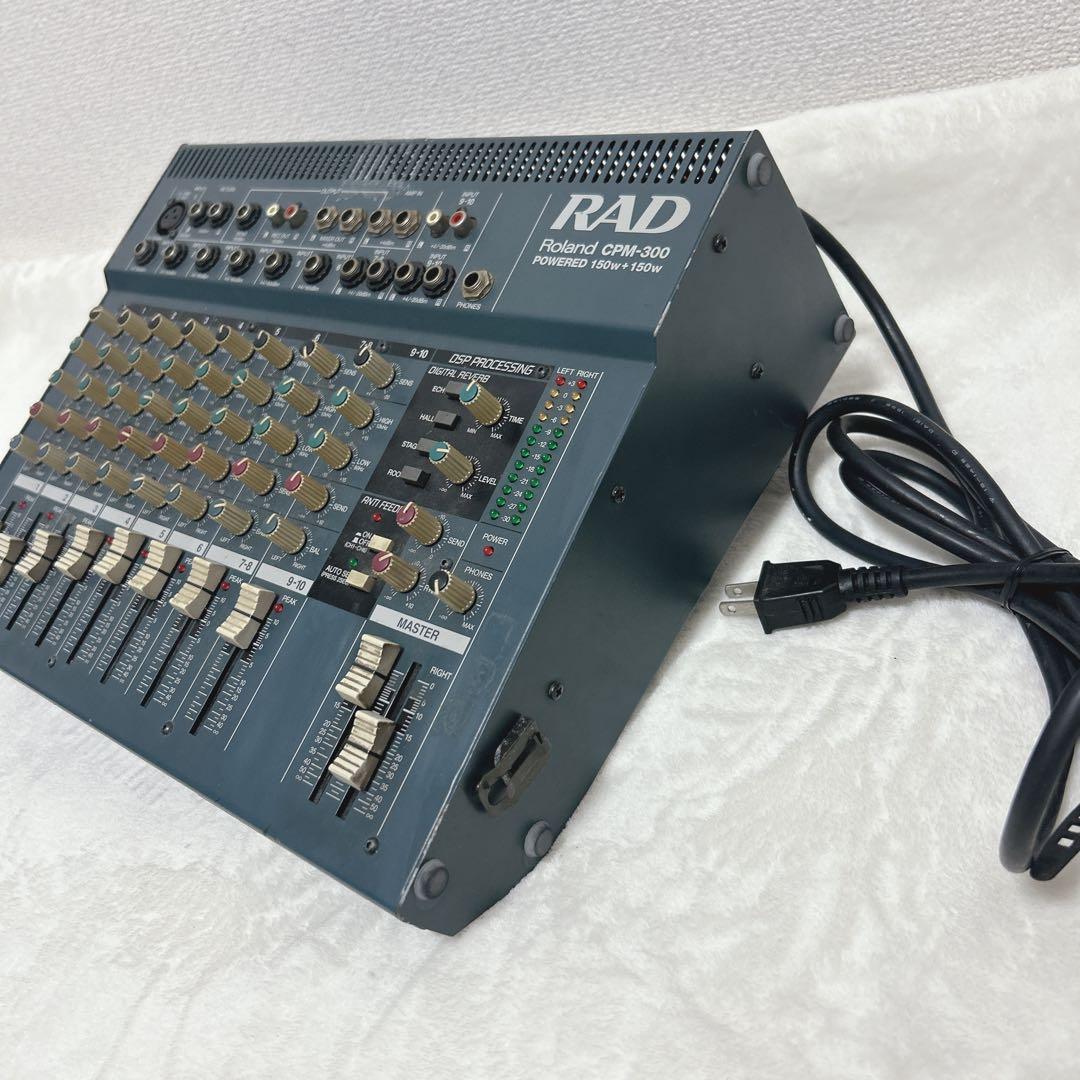 ✨動作品✨Roland RAD CPM-300 パワードミキサー