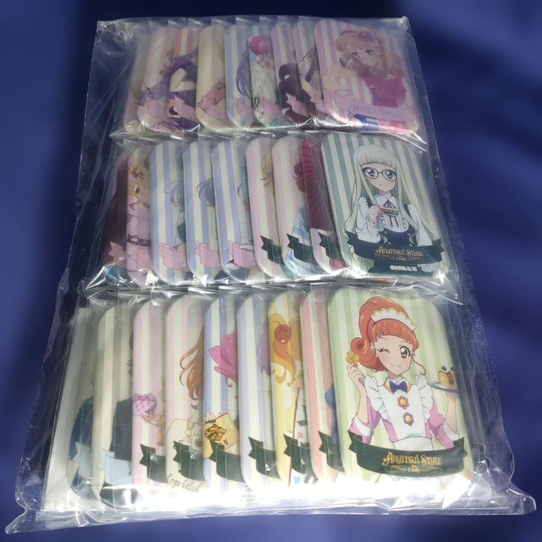 アイカツ　スクエア缶バッジ　フルセット