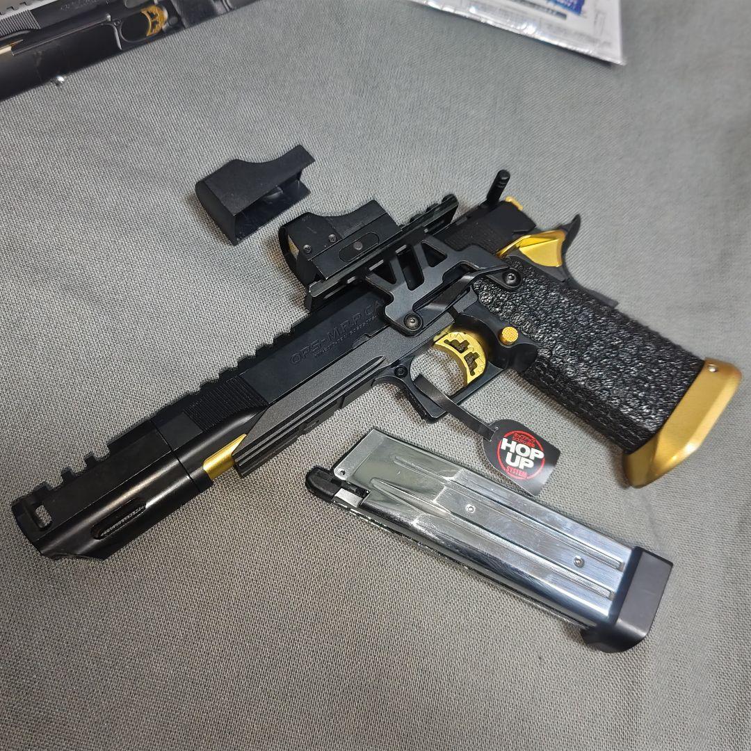 東京マルイ ガスブローバック ハイキャパ5.1ゴールドマッチ レースガンカスタム