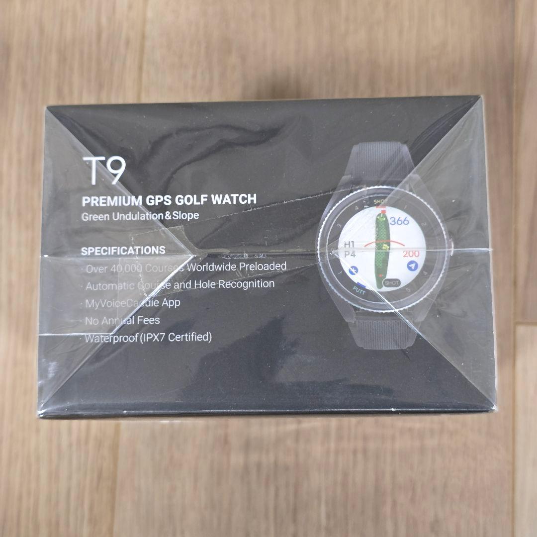 VOICE CADDIE T9 GPSゴルフウォッチ 新品未使用 黒