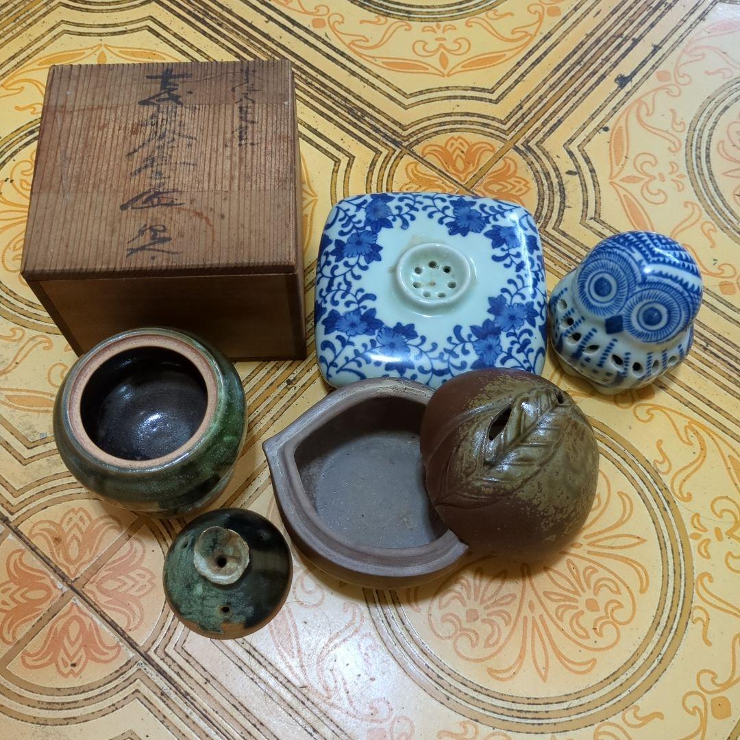 香炉、その他骨董品まとめ売り