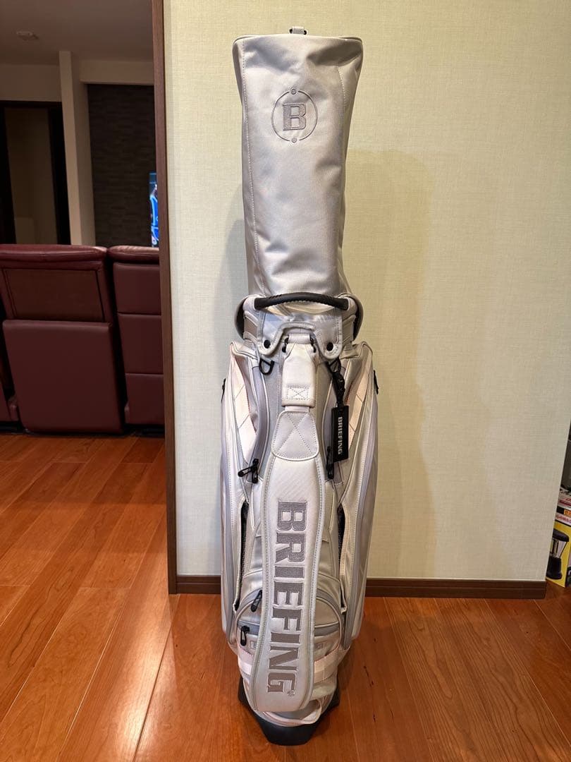 BRIEFING キャディバッグ シルバー