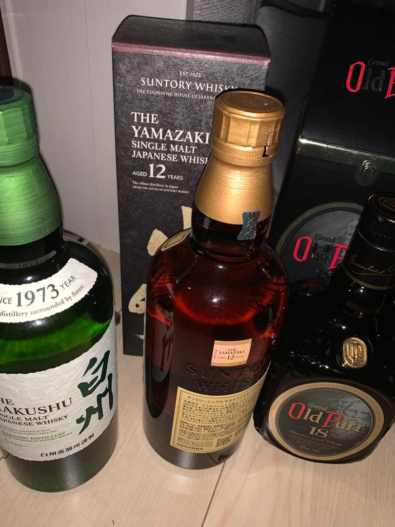 山崎 12年 白州 オールドパー 18年 ラガヴーリン16年 セット