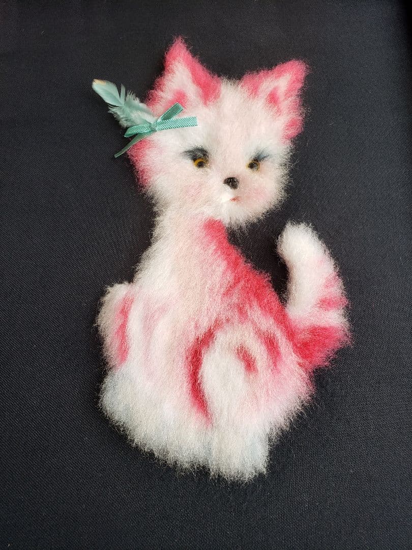 文化刺繍　松鳩文化刺繍　完成品　額付き　高級文化刺繍　絵画　ハンドメイド　箱あり