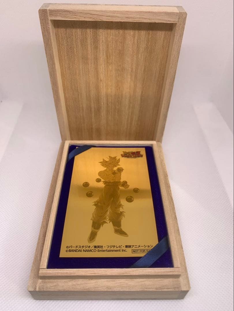「FROM JAPAN」 ドラゴンボールZ ドッカンバトル6周年純金カード