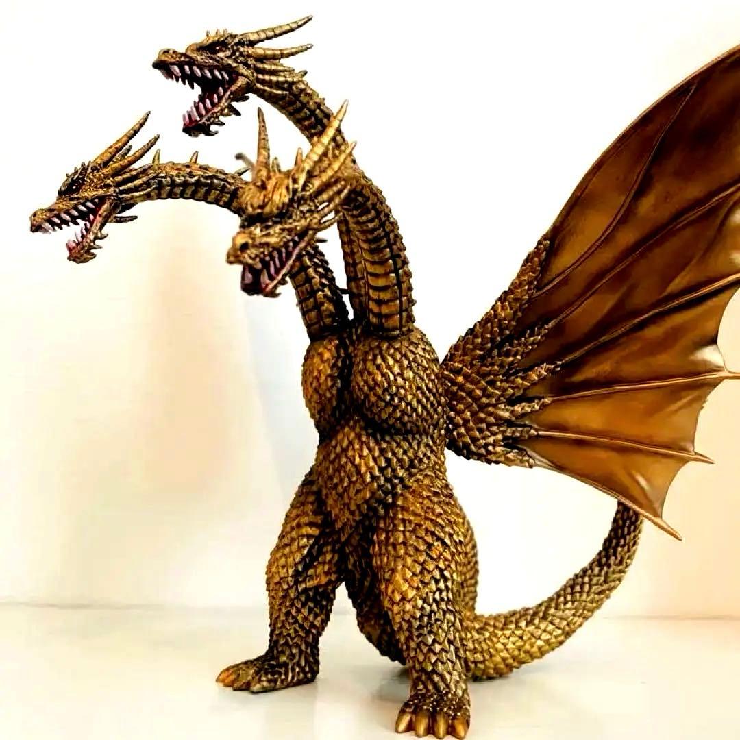 キングギドラ　ディアゴスティーニ　リペイント作品　茨木彰造形　koc