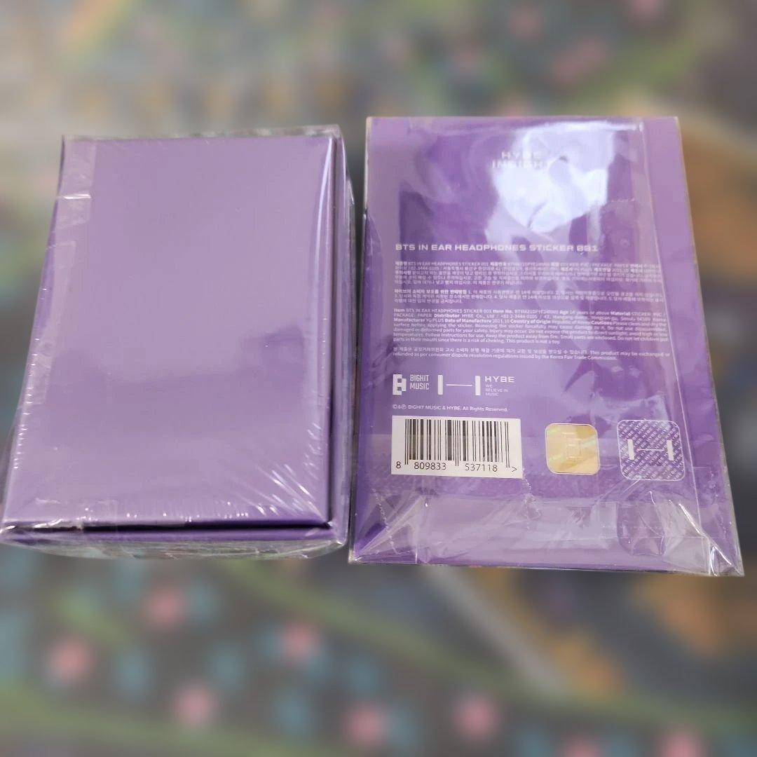 HYBE INSIGHT インイヤーヘッドフォン パープルエディション