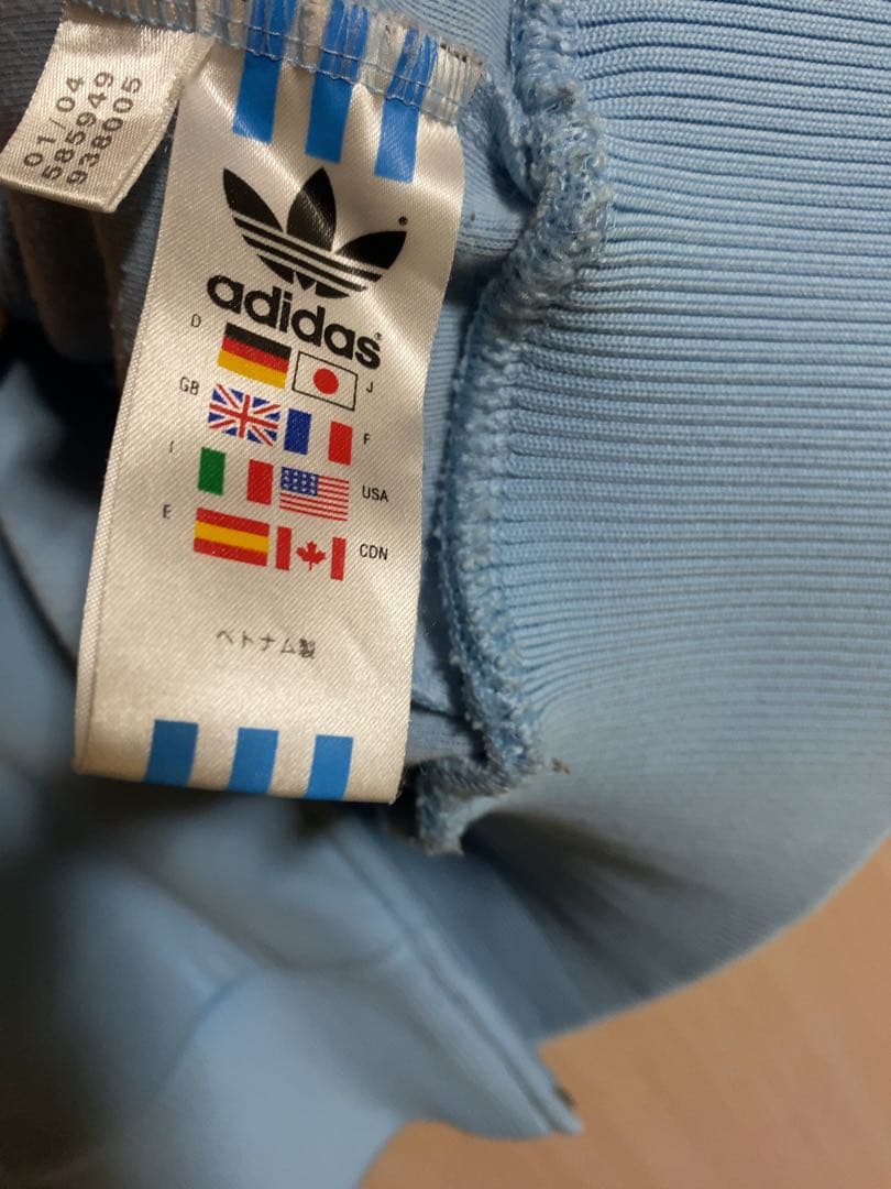 アディダスジャージ　フランス代表　サッカー　00sトレフォイル