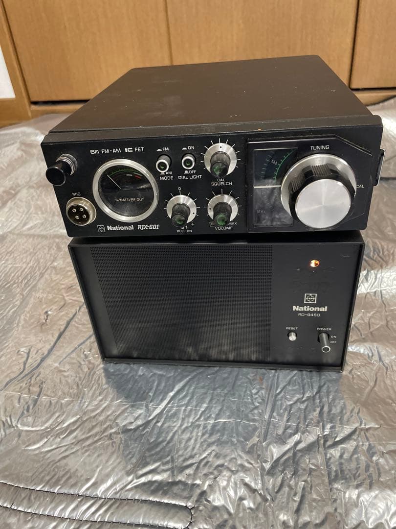 アマチュア無線機 ＲＪＸー601 トランシーバー 専用電源付き(ジャンク品扱い)