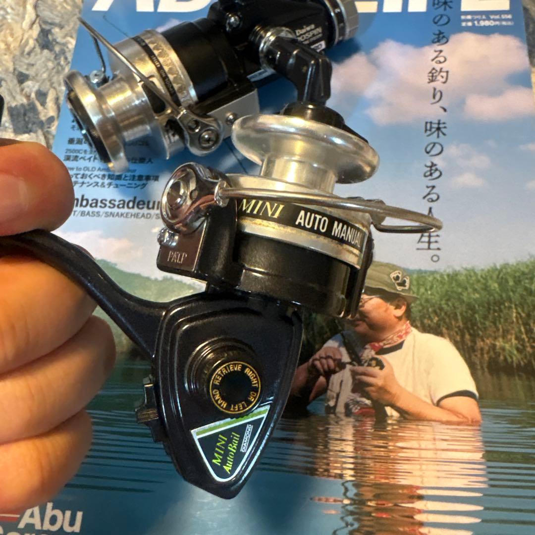 ダイヤモンドリール　ミニ　ダイワプロスピン　セット