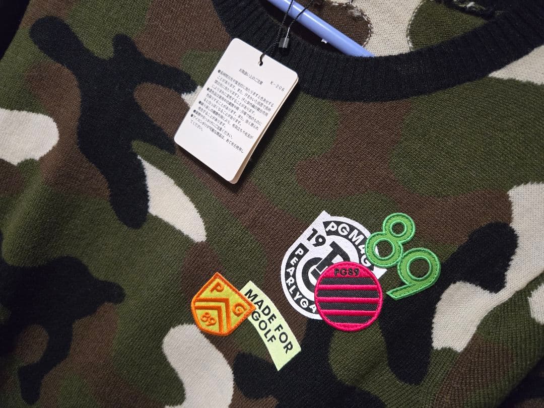 新品！パーリーゲイツ迷彩　4