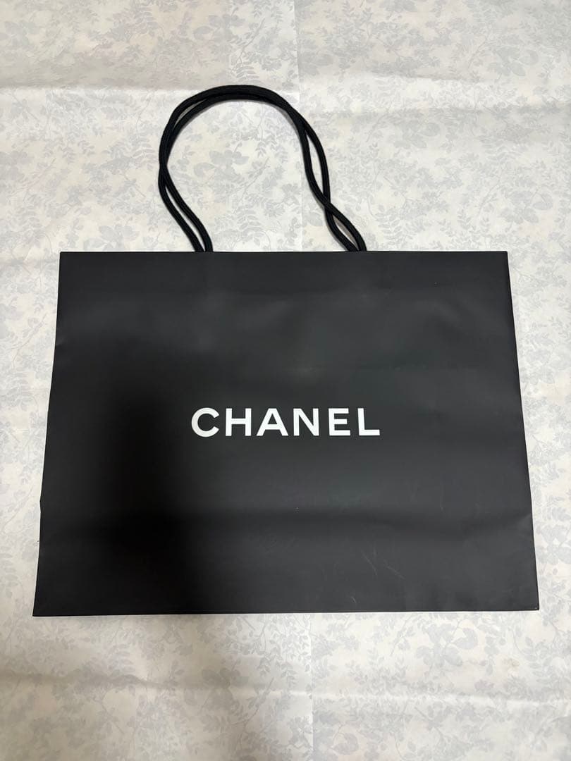 まとめ売り　CHANEL ショップ袋 黒 大　22枚セット