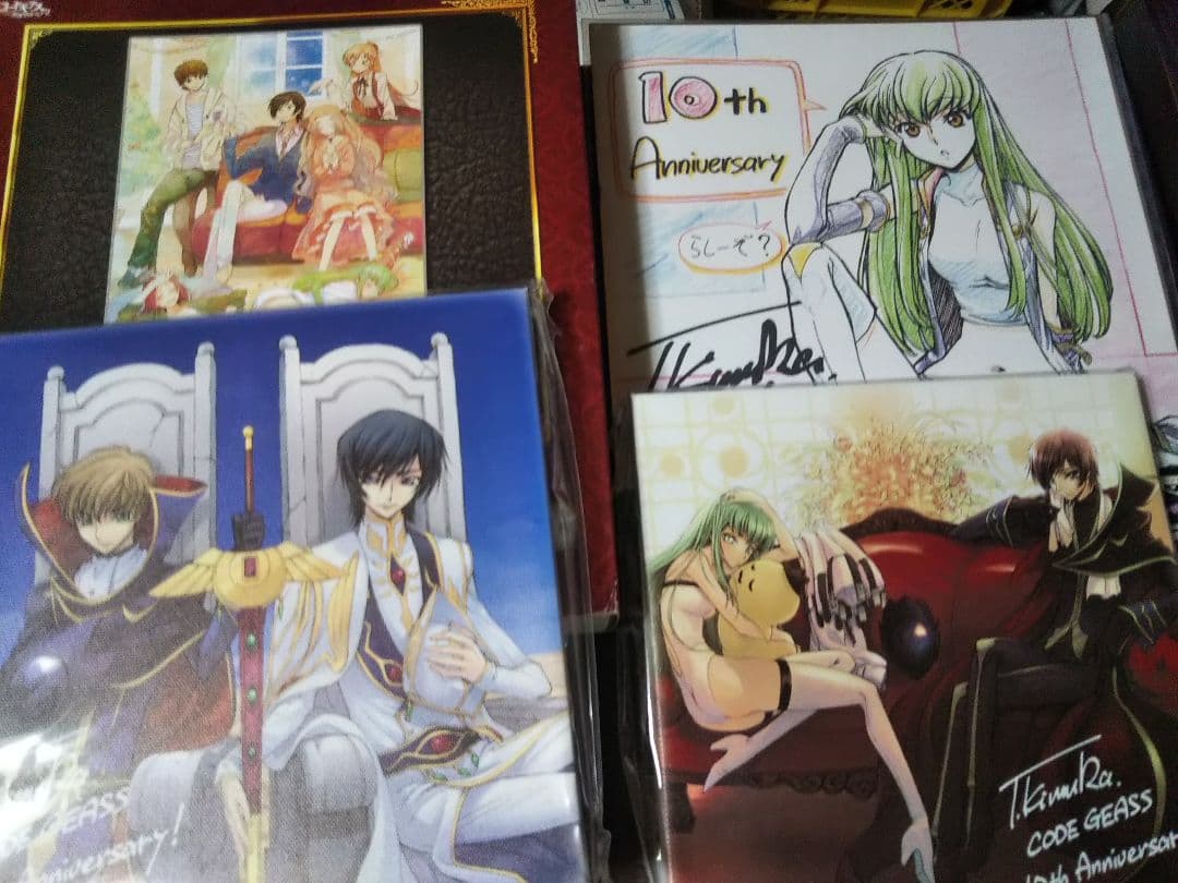 一番くじ　コードギアス　4点セット