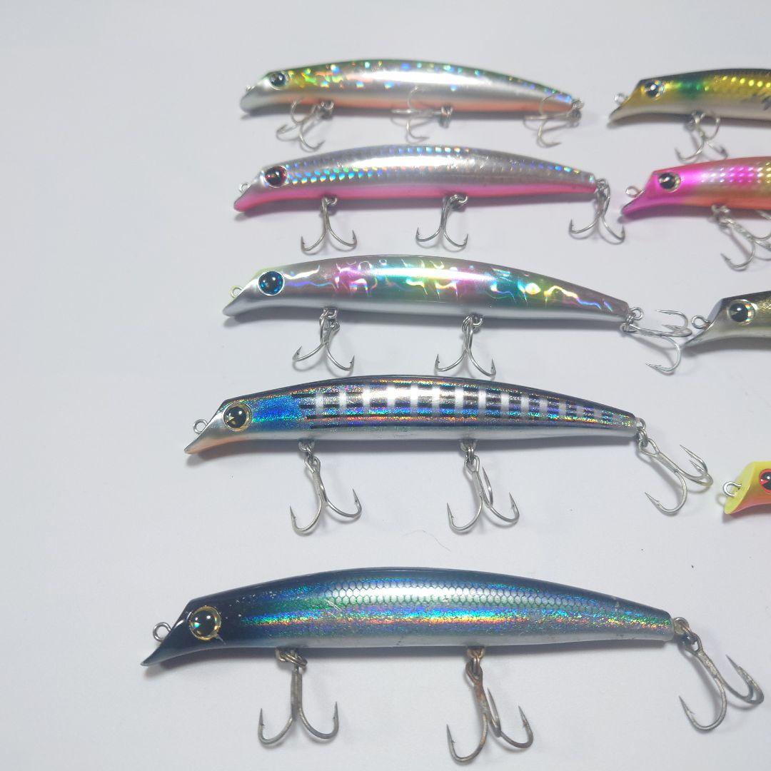 ミノー 10個セット ケース付き