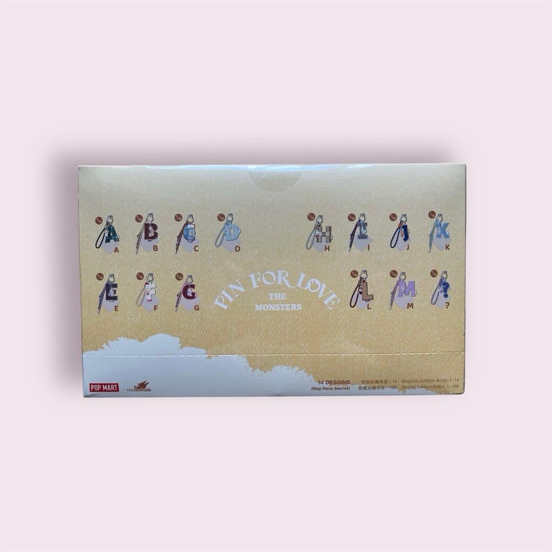 POP MART THE MONSTERS PIN FOR LOVEシリーズ