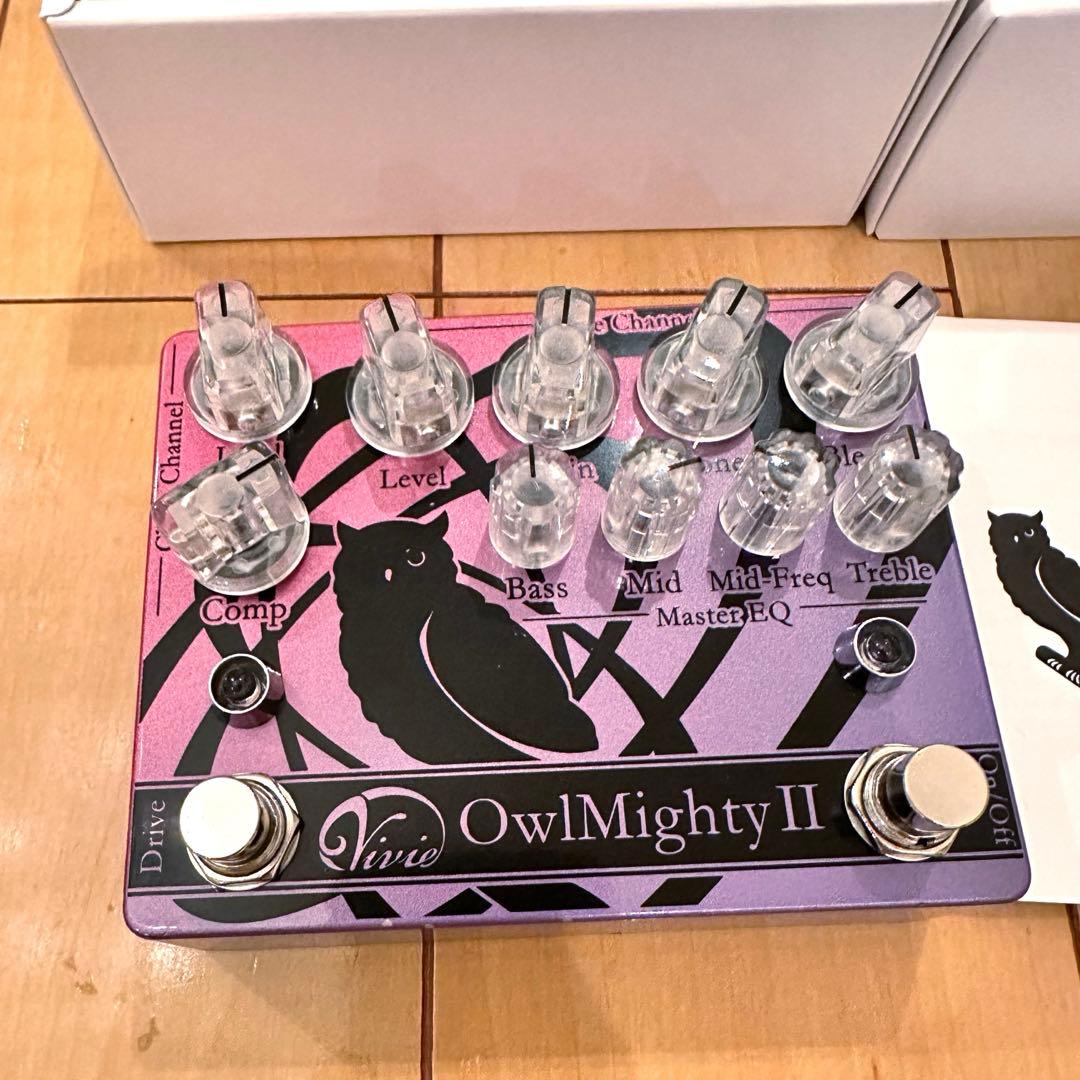Vivie OwlMighty II プリアンプ 歪み ベースエフェクター