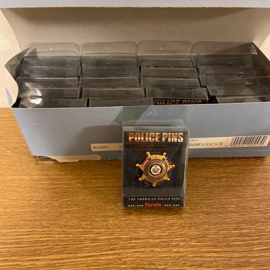 水野晴郎のPOLICE PINS 全20種