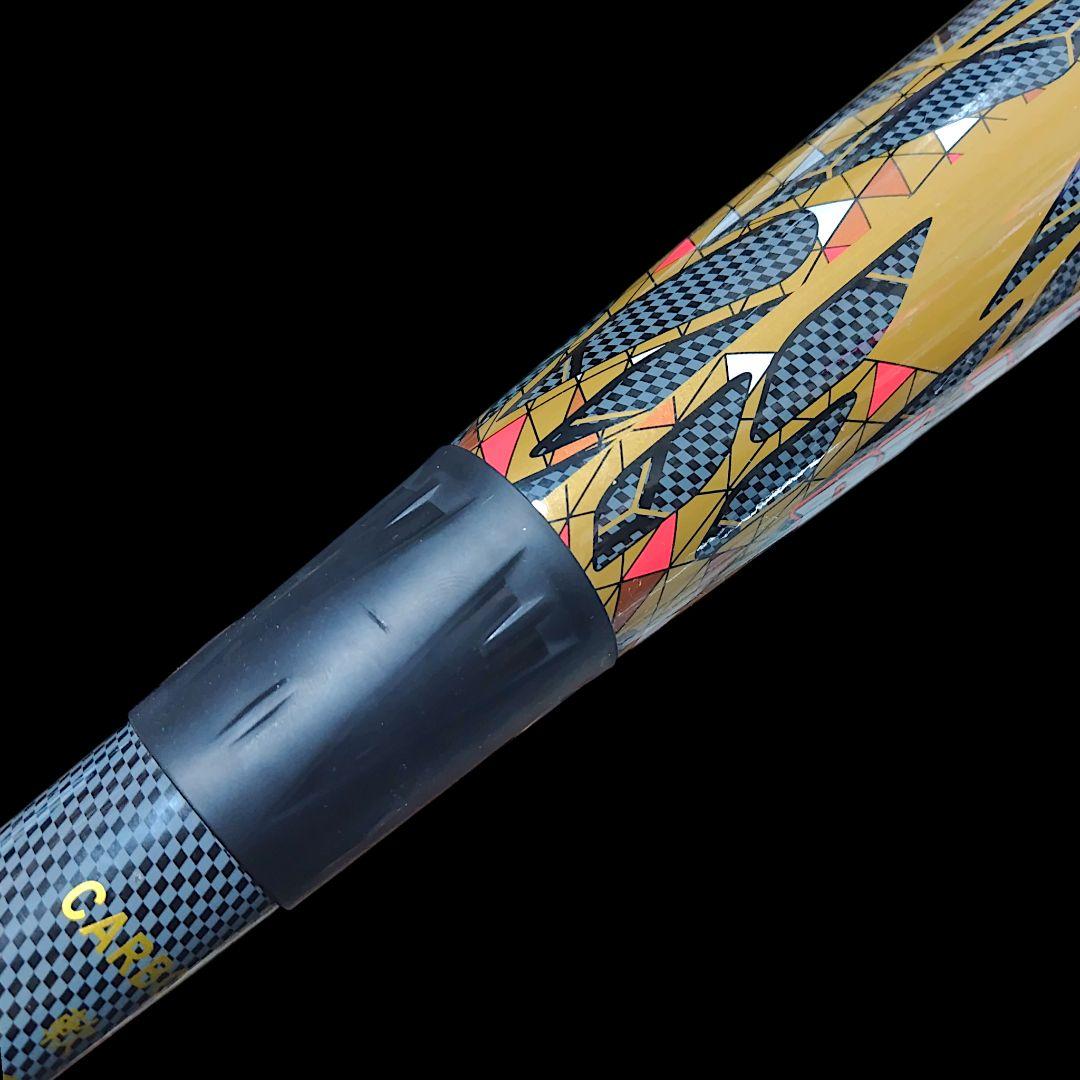 【良品】ZEET BLACK CANNON GREAT 軟式バット 84cm