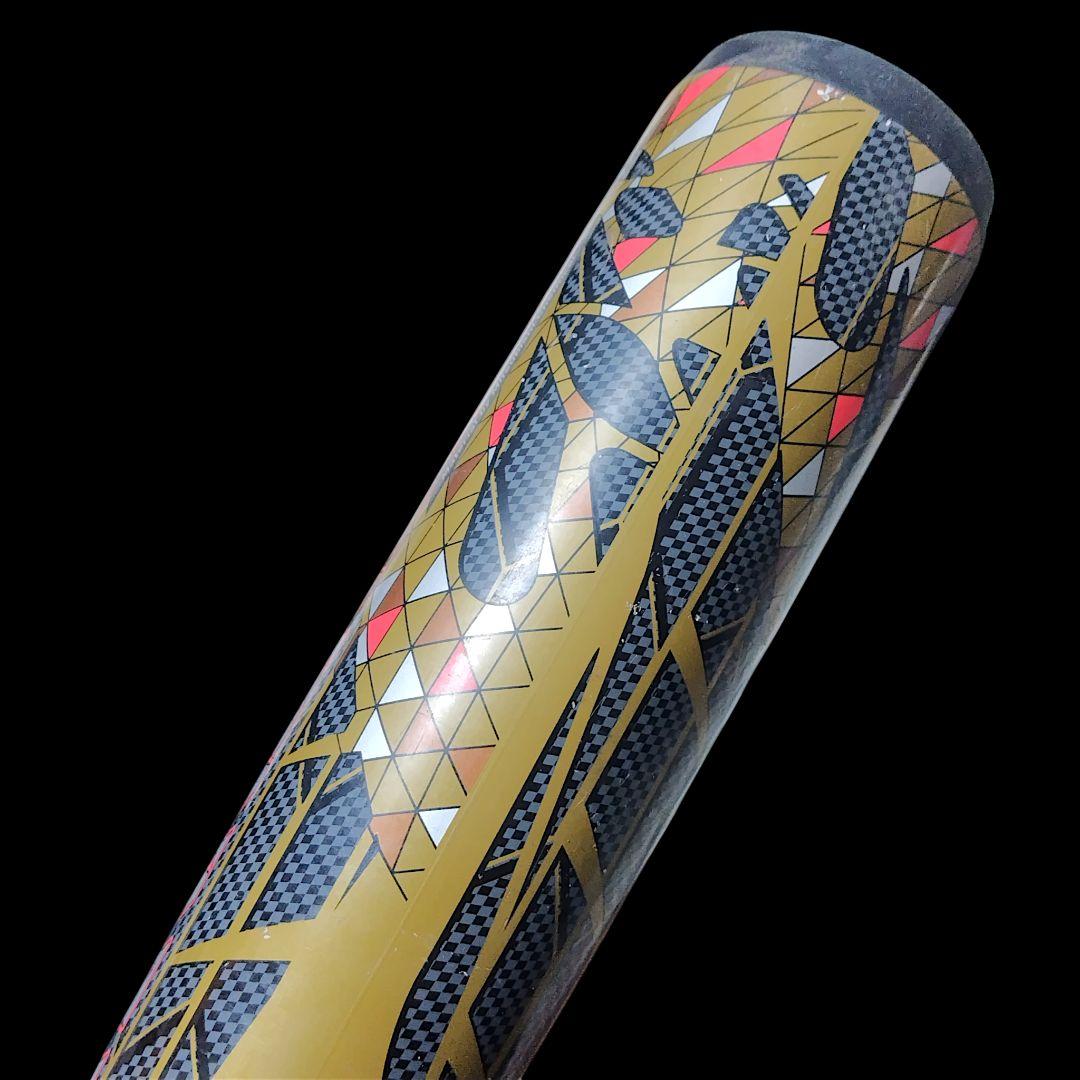 【良品】ZEET BLACK CANNON GREAT 軟式バット 84cm