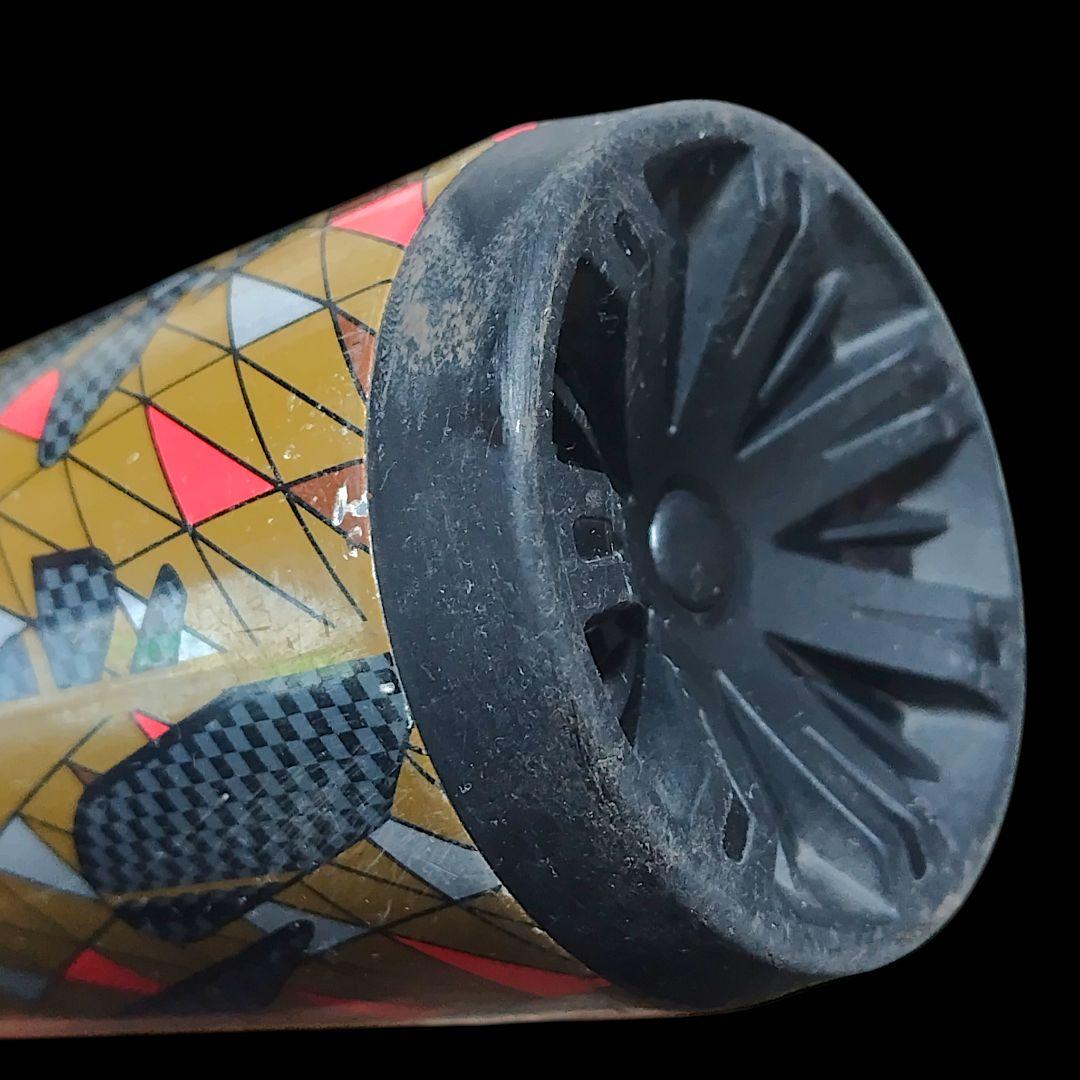 【良品】ZEET BLACK CANNON GREAT 軟式バット 84cm