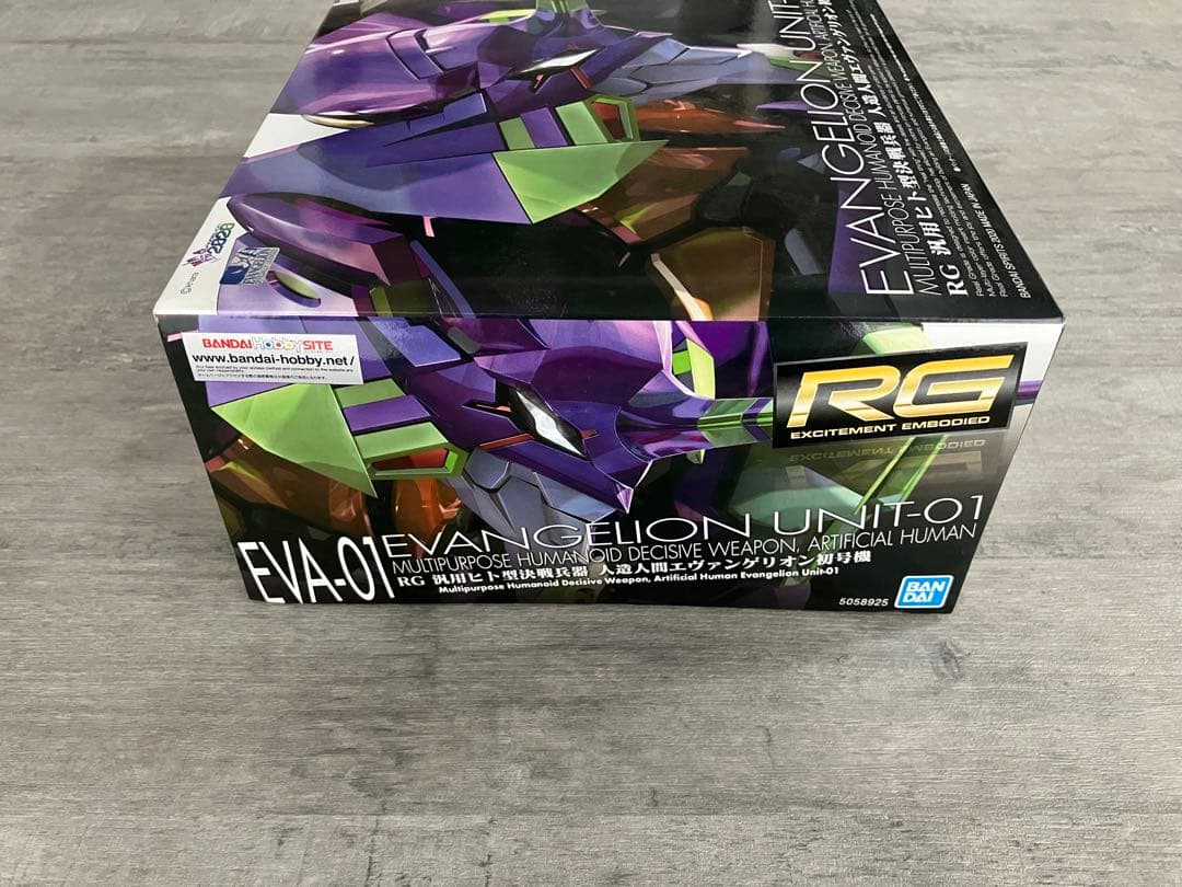 エヴァンゲリオン初号機 RG プラモデル デカール付属