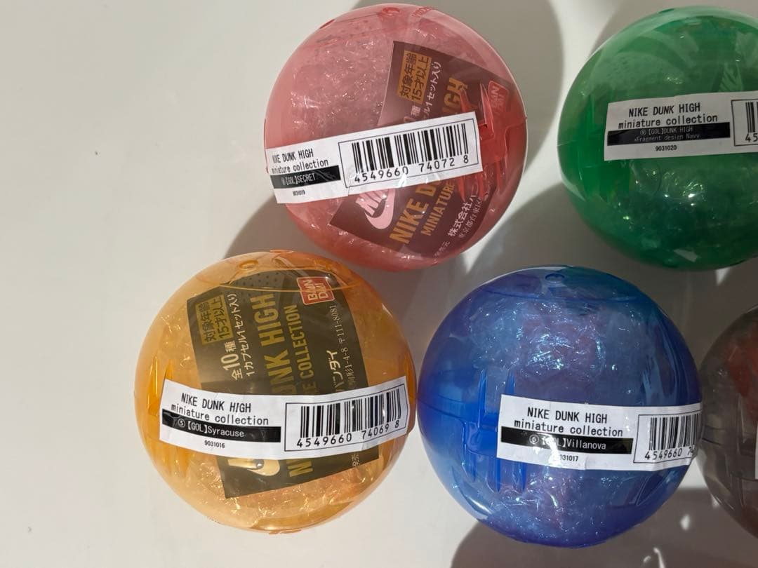 【未開封】NIKE DUNK HIGH miniature collection