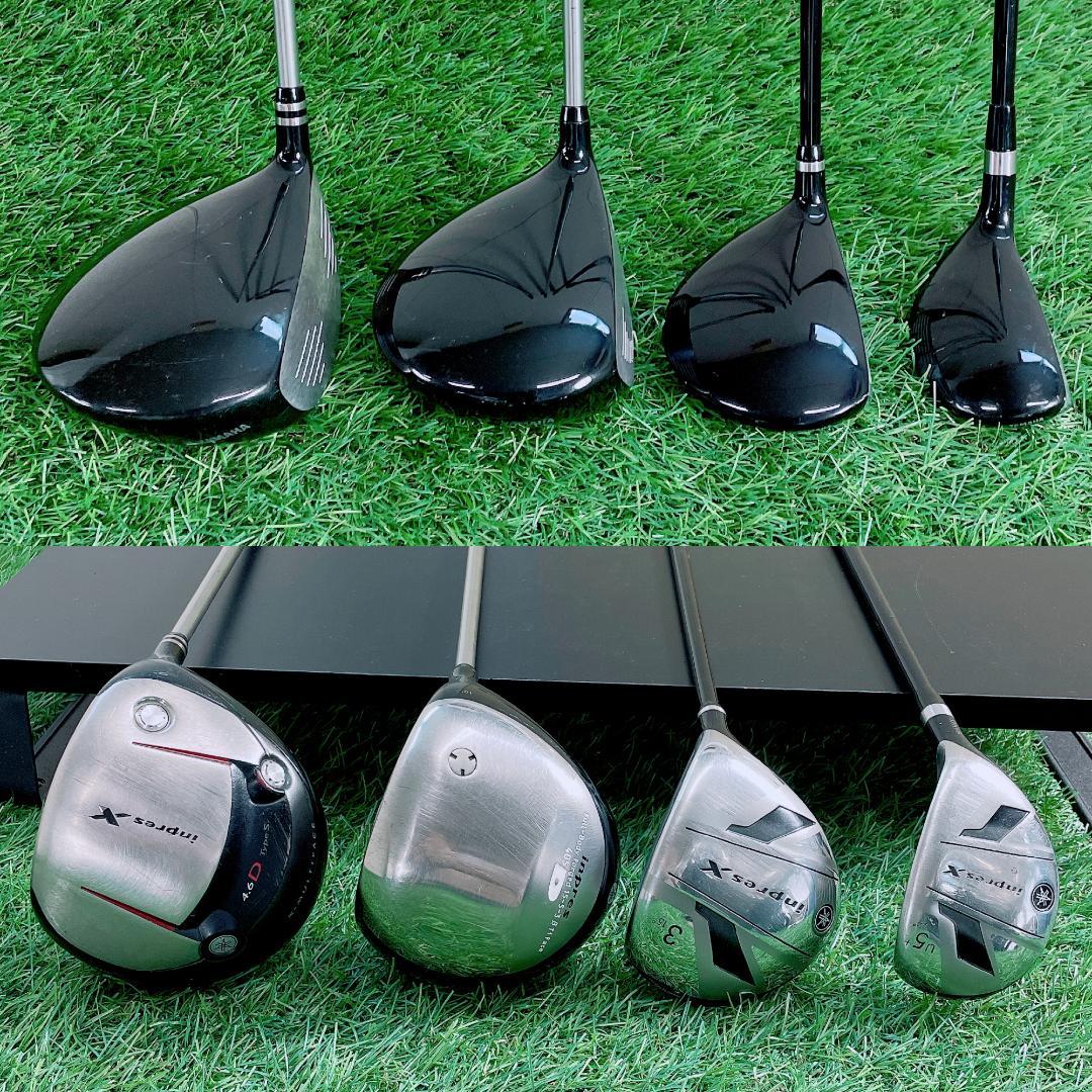 ヤマハ インプレスX メンズ ゴルフクラブ フルセット 13本 N2448