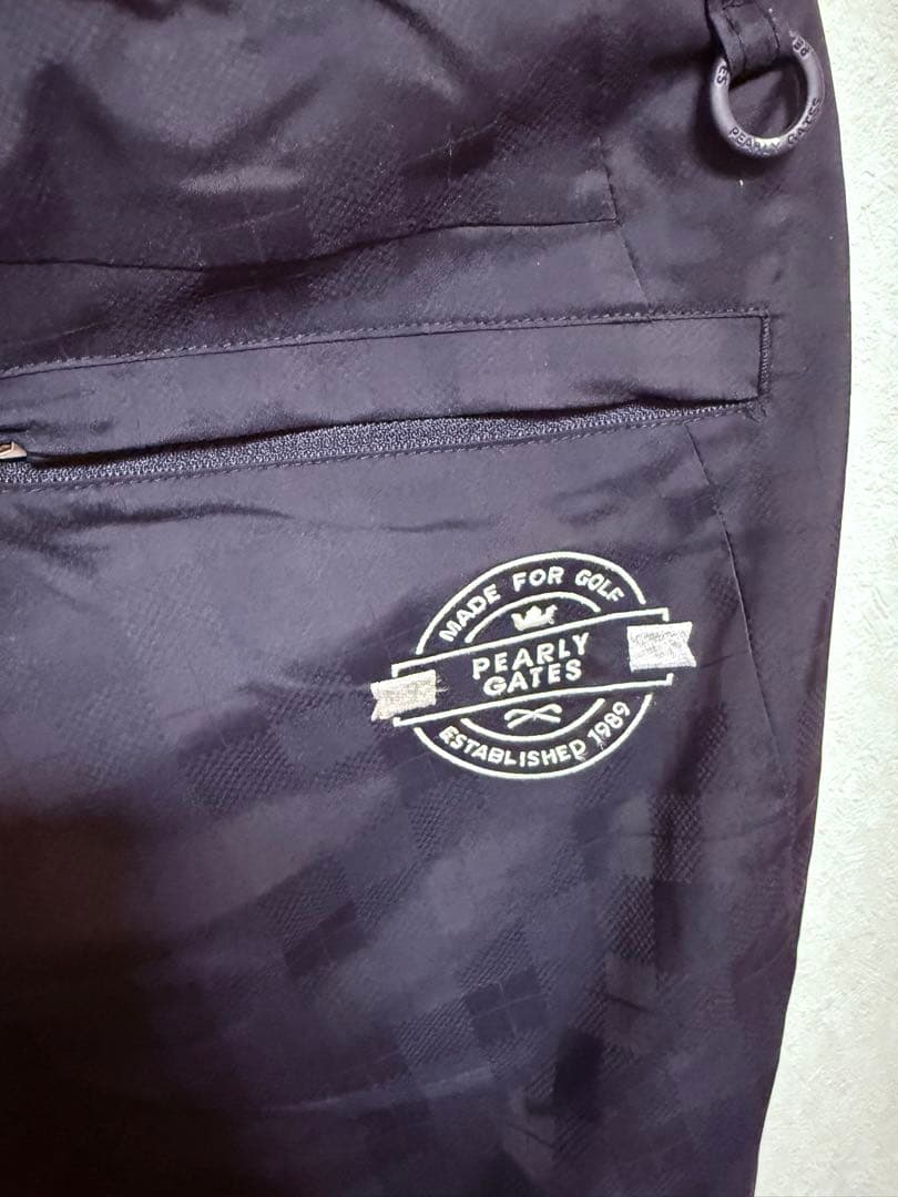 PEARLY GATES ゴルフパンツ ネイビー