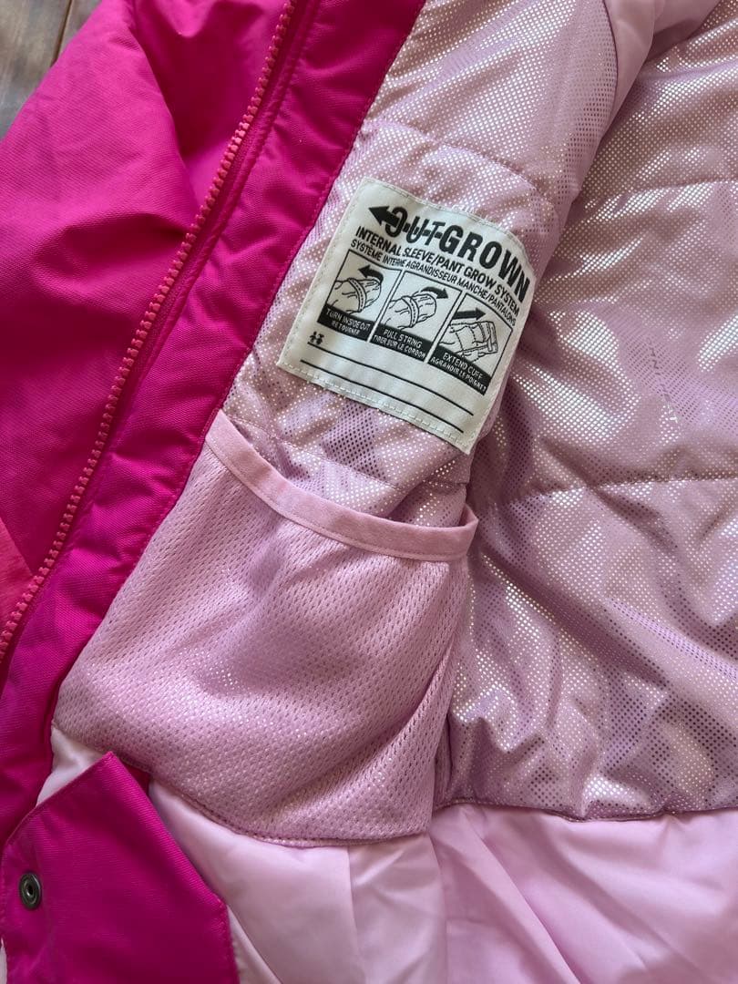 コロンビア Columbia 子ども用 スキーウェア上下セット M 10/12