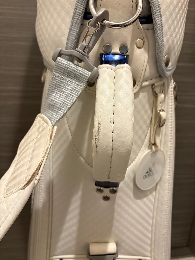 レディース adidas ゴルフバッグ・キャディバッグ ホワイト