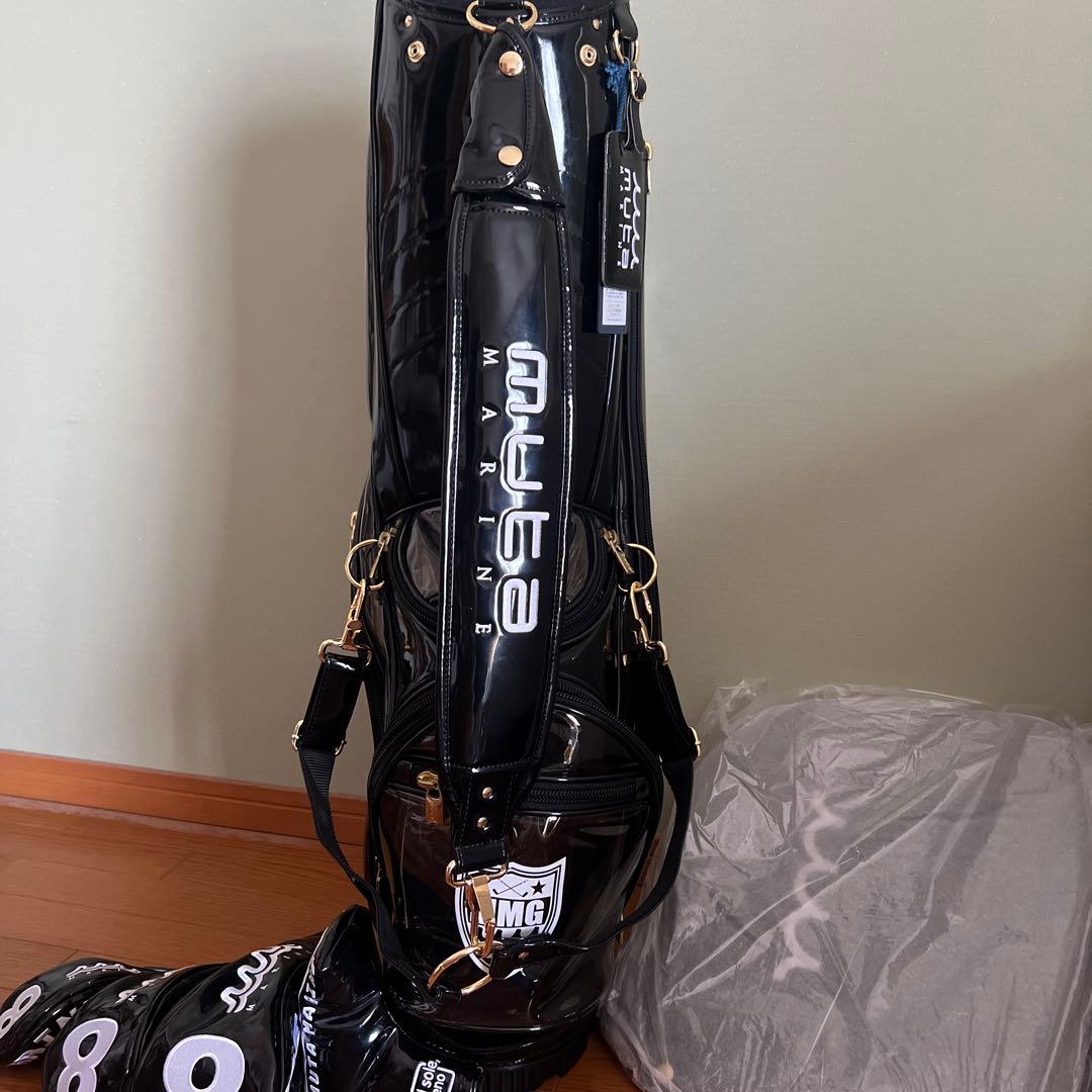 pg89様 新品タグ付けMUTA ゴルフバッグ ＋ベッドがパー