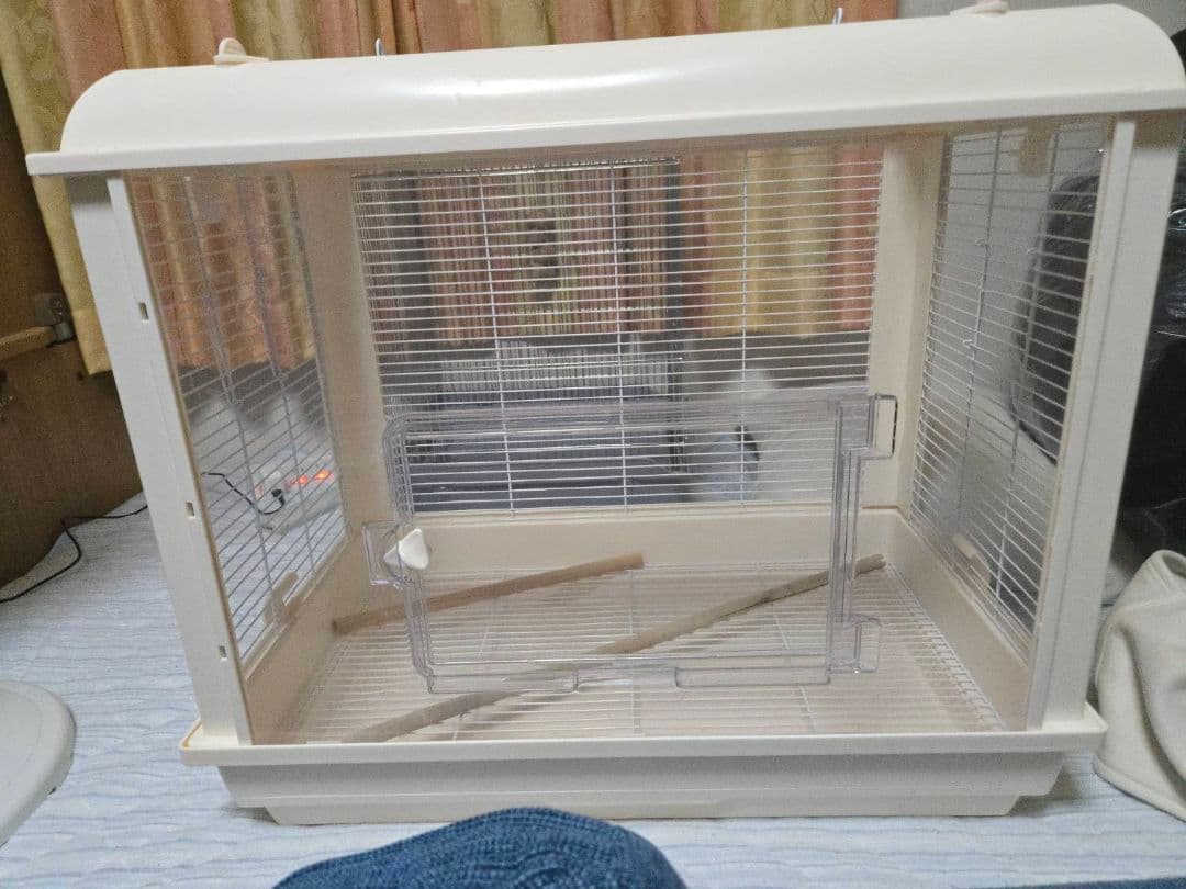 前面アクリルケージ 小動物 インコ 鳥かご 保温ケージ