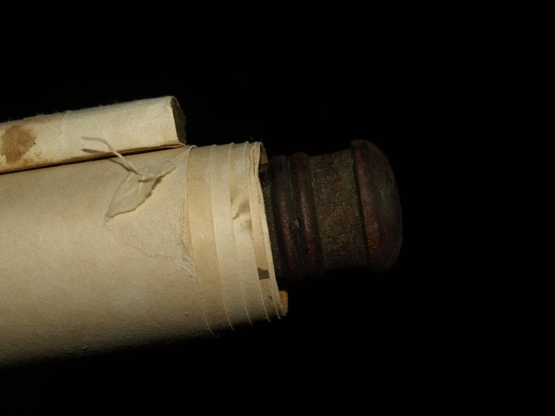 中国時代の掛軸　作 激安骨董品　肉筆保証　博物館保管品 BD190A10-3